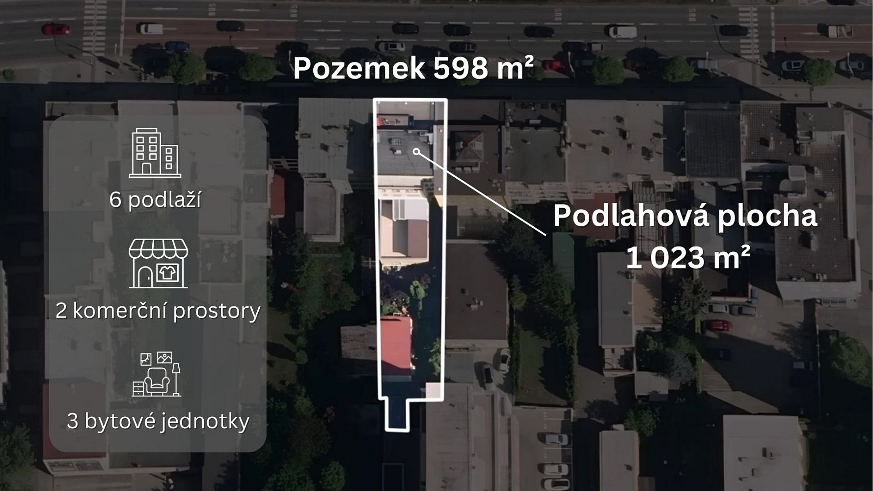 Prodej nájemního domu, činžáku 1 023 m² – fotografie 3