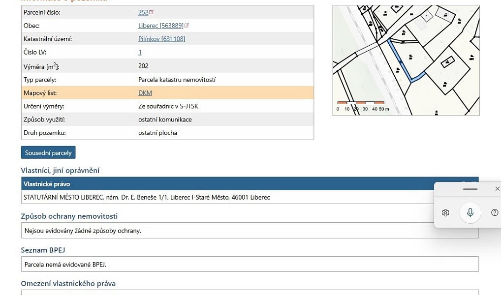Prodej stavebního pozemku 5 523 m², Liberec – náhled fotky 15