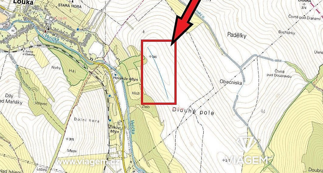 Prodej pole 4 850 m² – fotografie 3