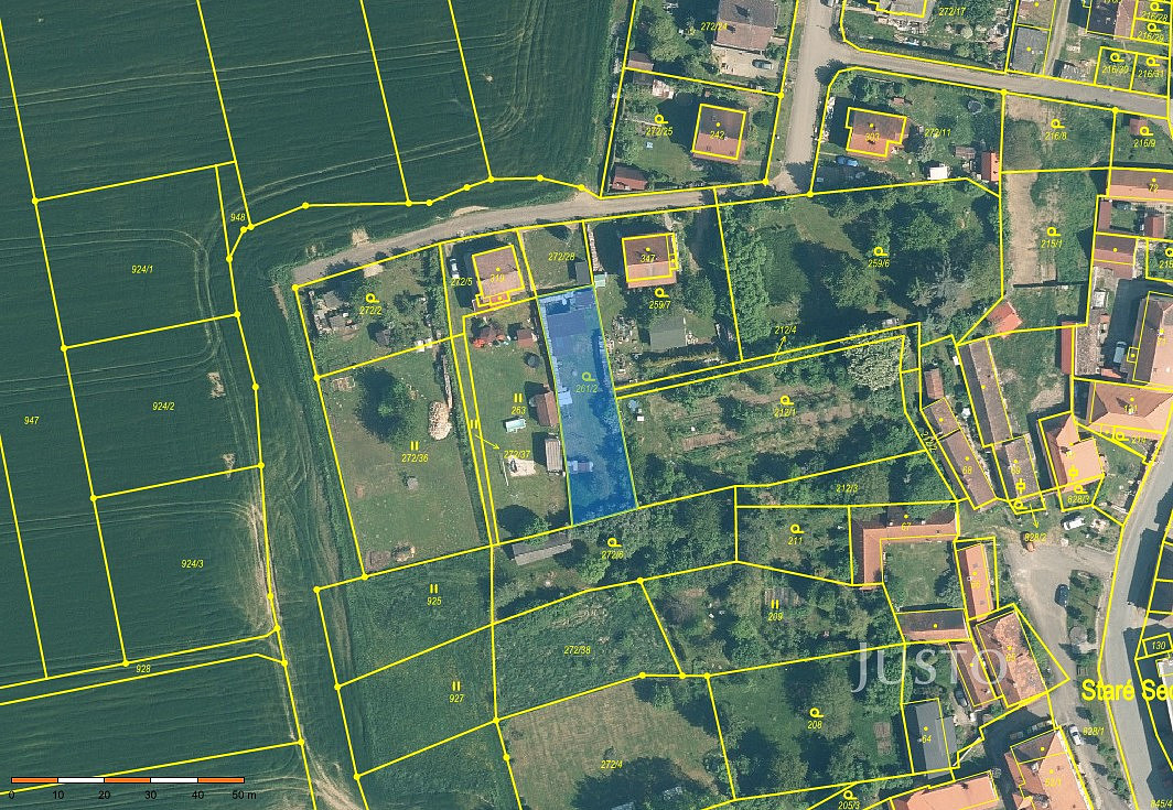 Prodej stavebního pozemku 659 m²