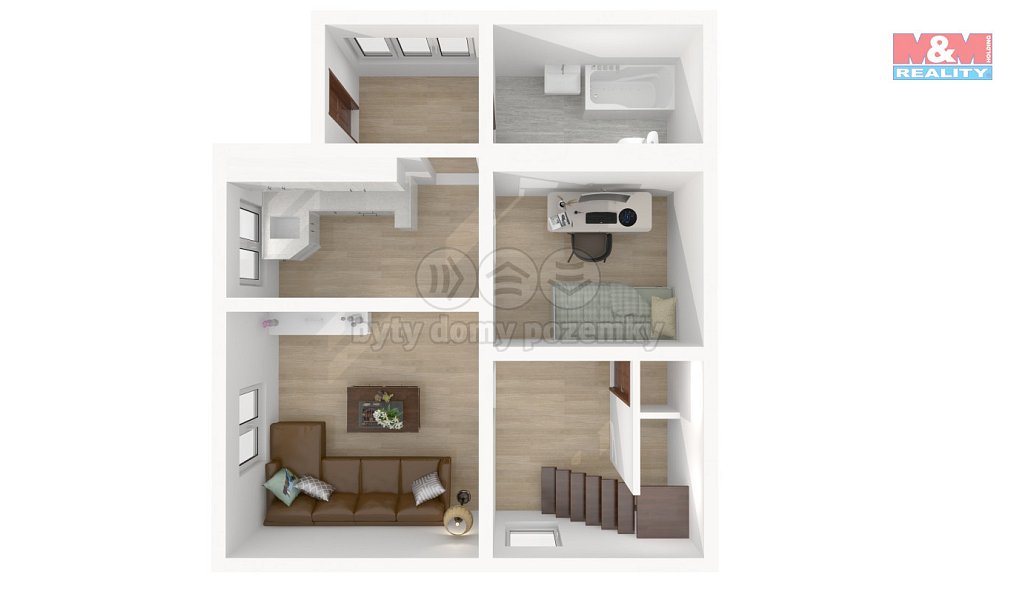 Prodej domu 81 m² s pozemkem 168 m², Poběžovice – náhled fotky 11