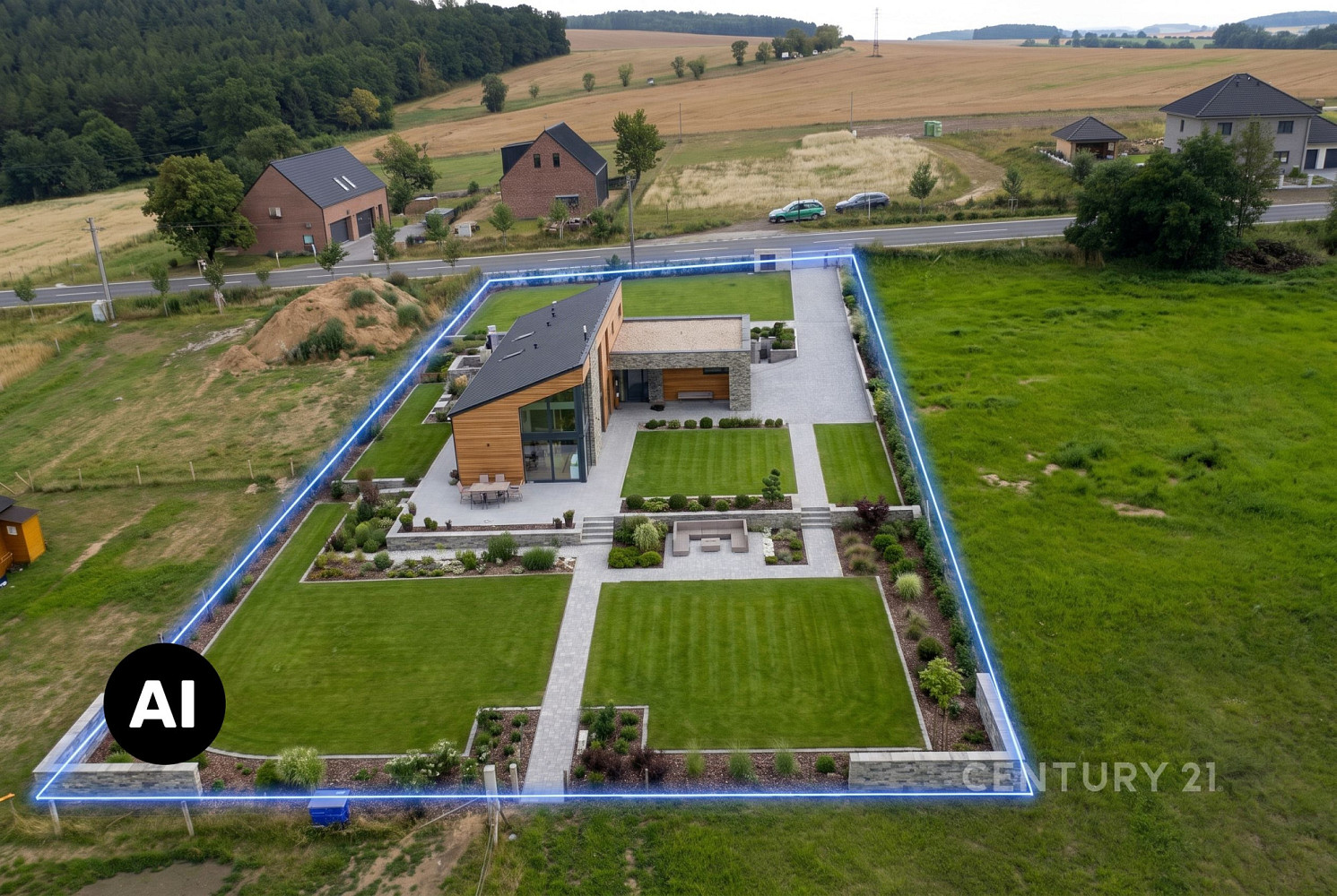 Prodej stavebního pozemku 1 444 m² – fotografie 3
