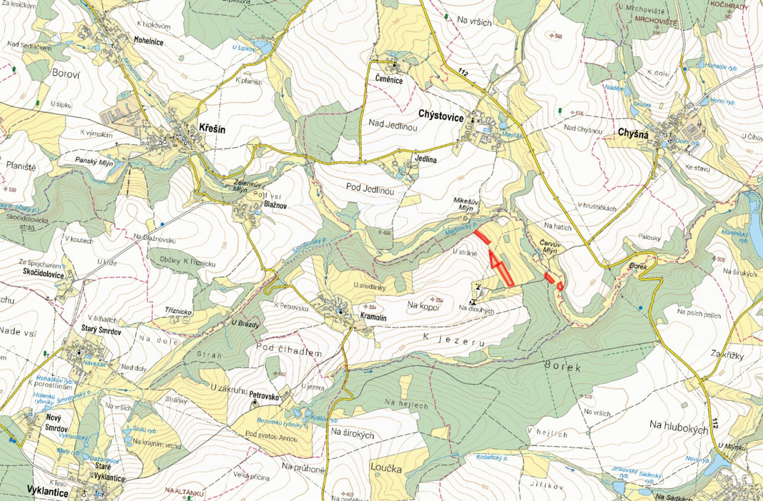 Prodej pole 19 007 m² – fotografie 2