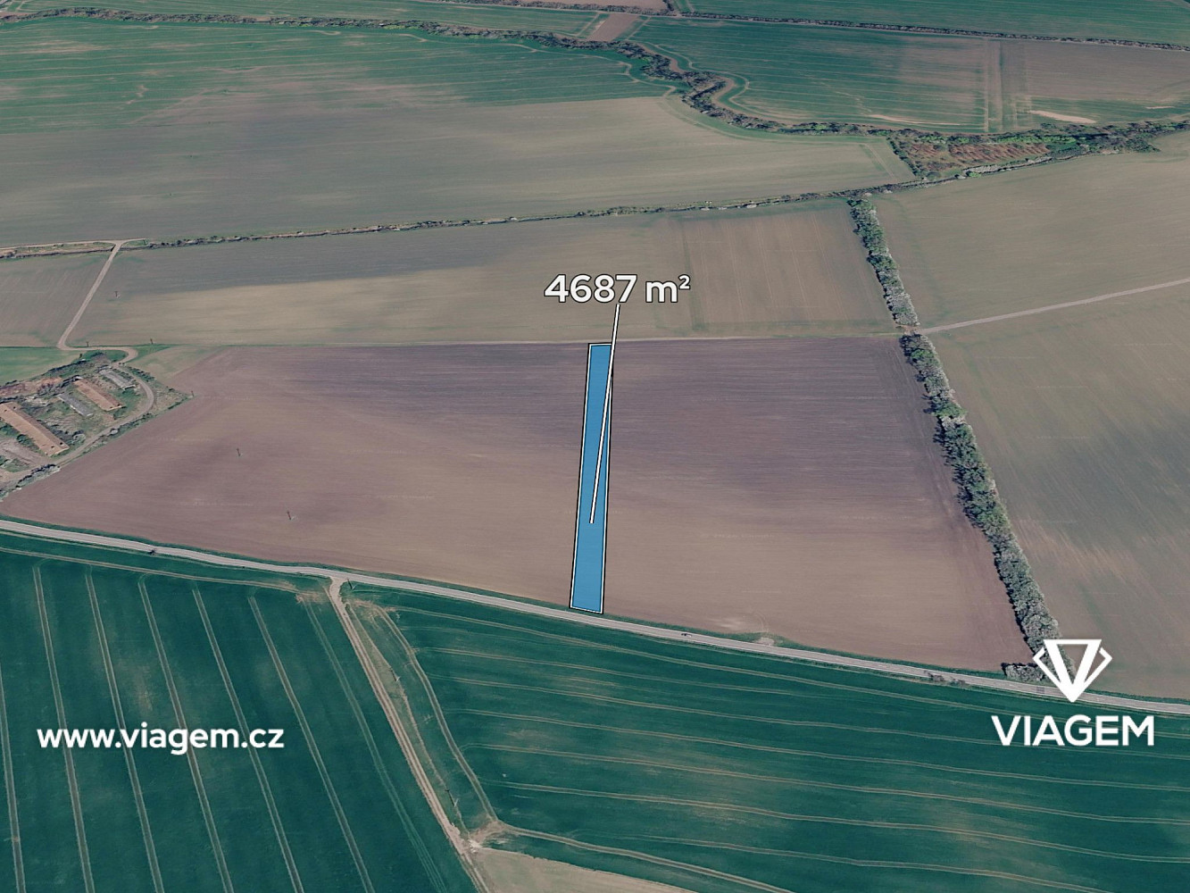 Prodej pole 2 343 m²