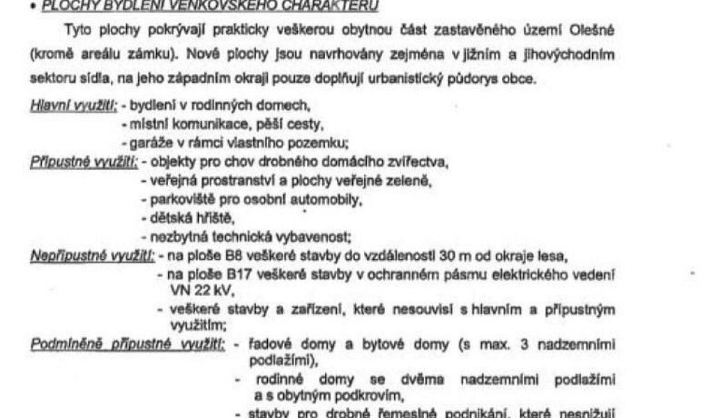 Prodej stavebního pozemku 1 036 m², Olešná – náhled fotky 17