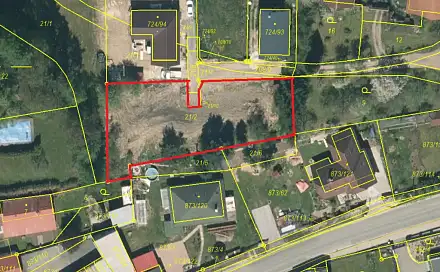 Prodej stavebního pozemku 1 117 m², Družstevní, Tábor - Čekanice