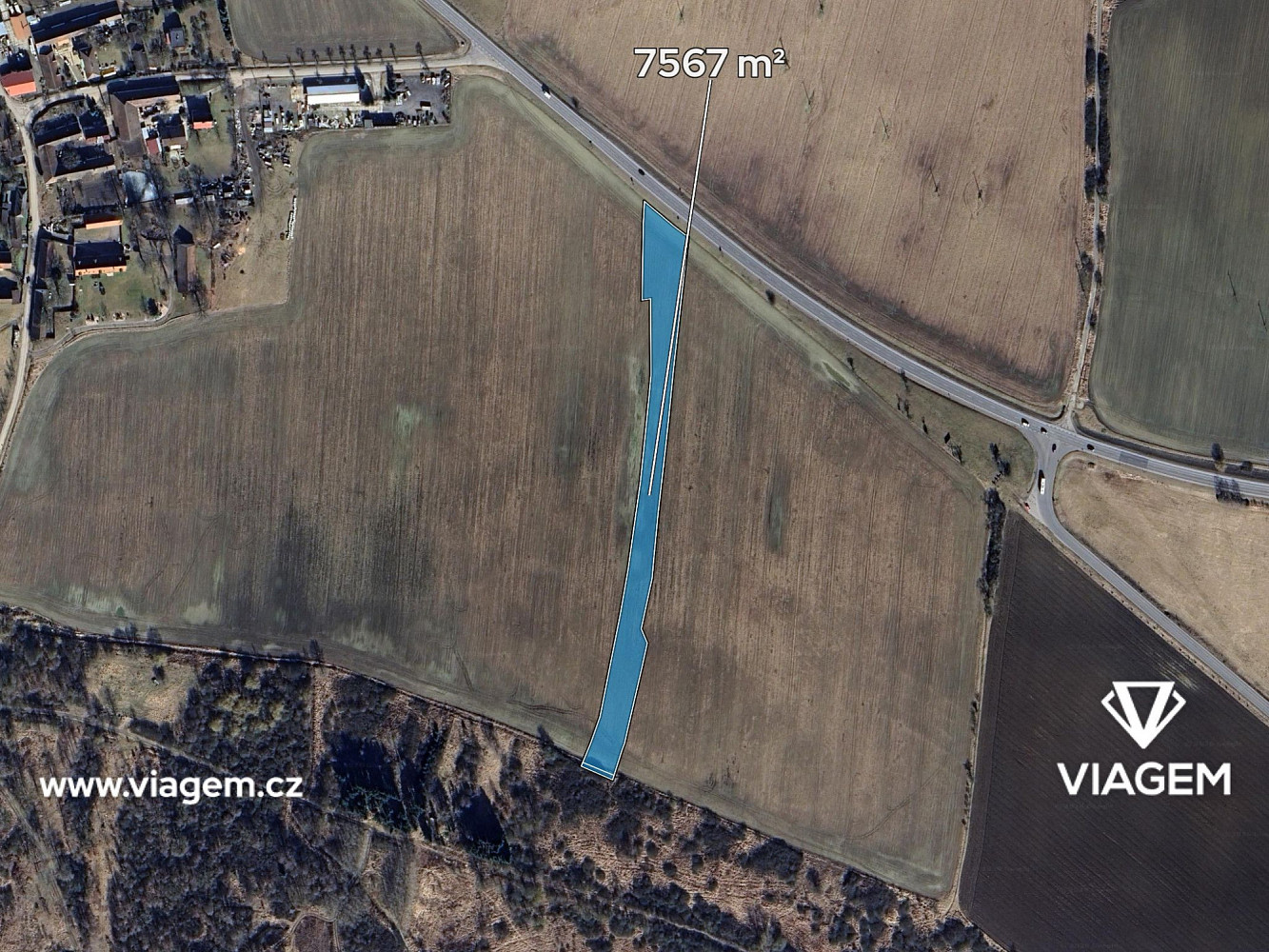 Prodej pole 2 522 m² – fotografie 2