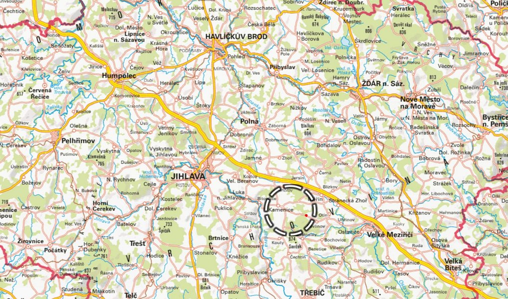 Prodej pole 14 690 m², Kamenice – náhled fotky 5