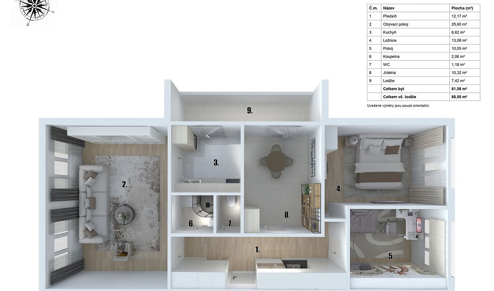 Prodej bytu 4+1 87 m², Kladno – náhled fotky 2