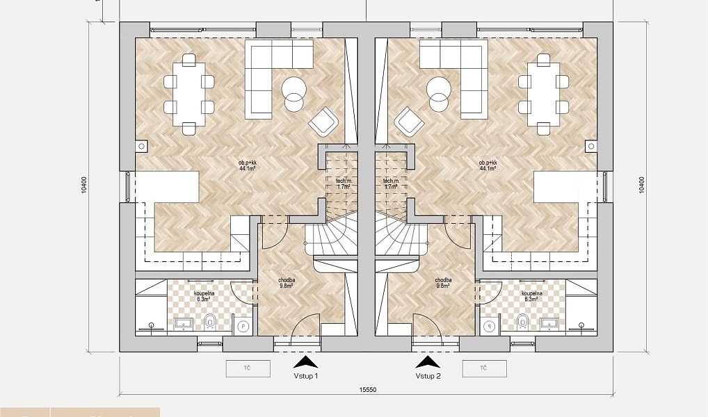 Prodej domu 122 m² s pozemkem 450 m², Slaný – náhled fotky 2