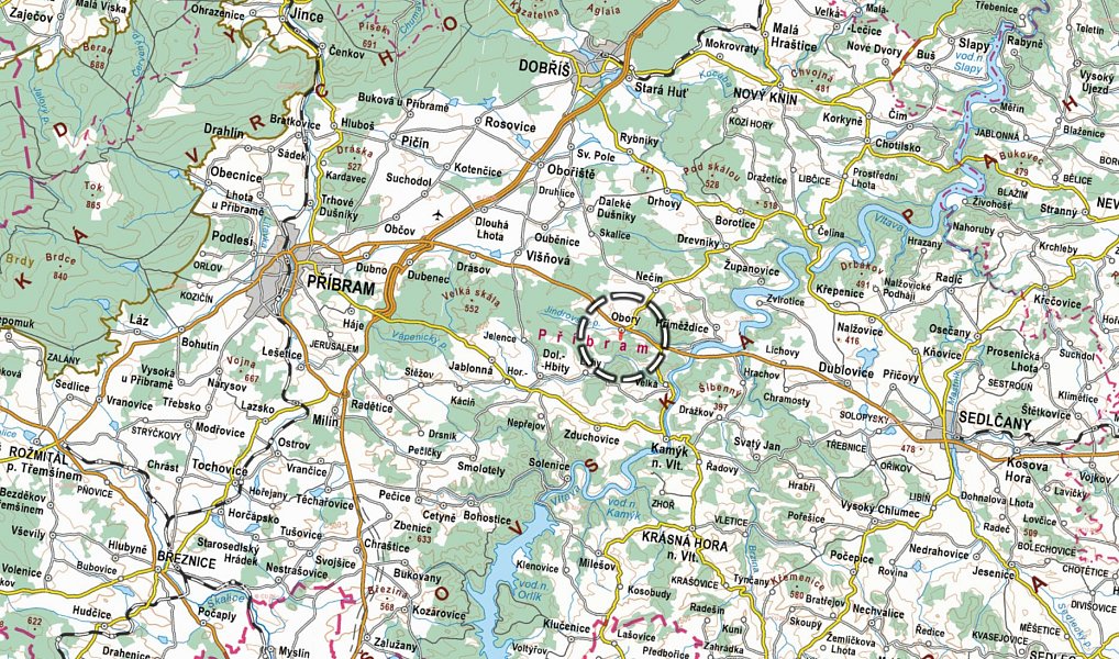 Prodej pole 4 793 m², Obory – náhled fotky 3