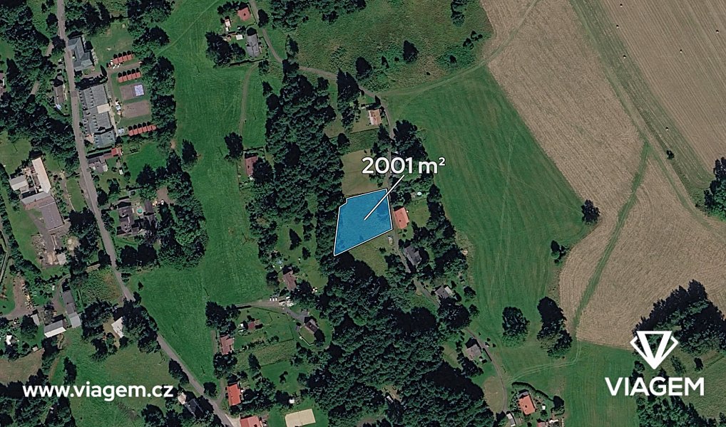 Prodej zahrady 667 m², Chřibská – náhled fotky 2