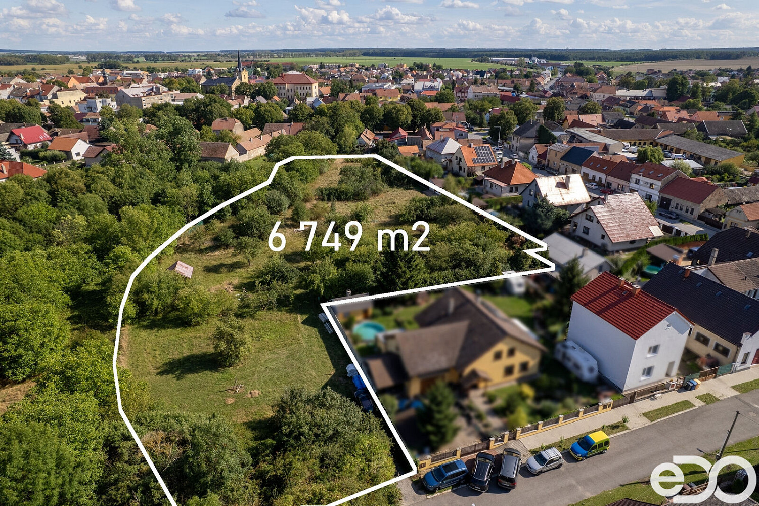 Prodej stavebního pozemku 6 749 m²