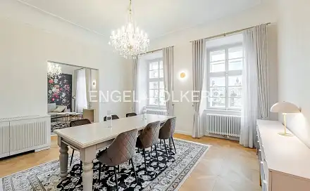 Pronájem bytu 4+kk 161 m², Na Kampě, Praha 1 - Malá Strana