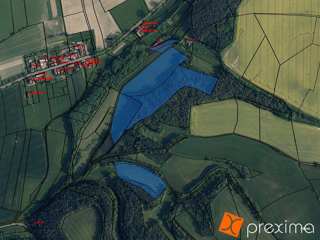 Prodej pozemku 11 400 m²