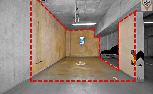 Prodej garážového stání, Praha 6 Liboc, ulice Libocká 134, Libocká, Praha 6 - Liboc