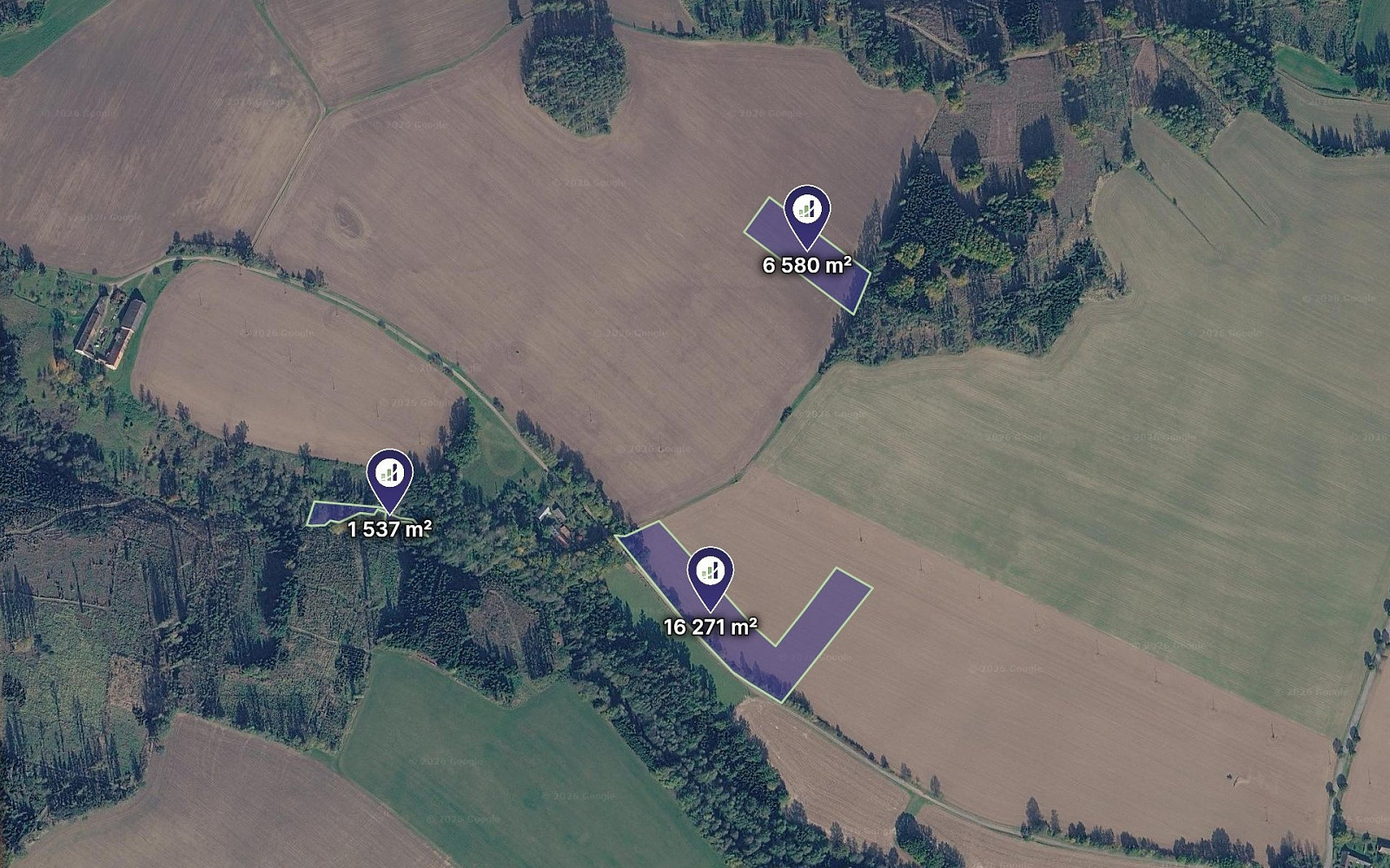 Prodej pole 3 049 m²