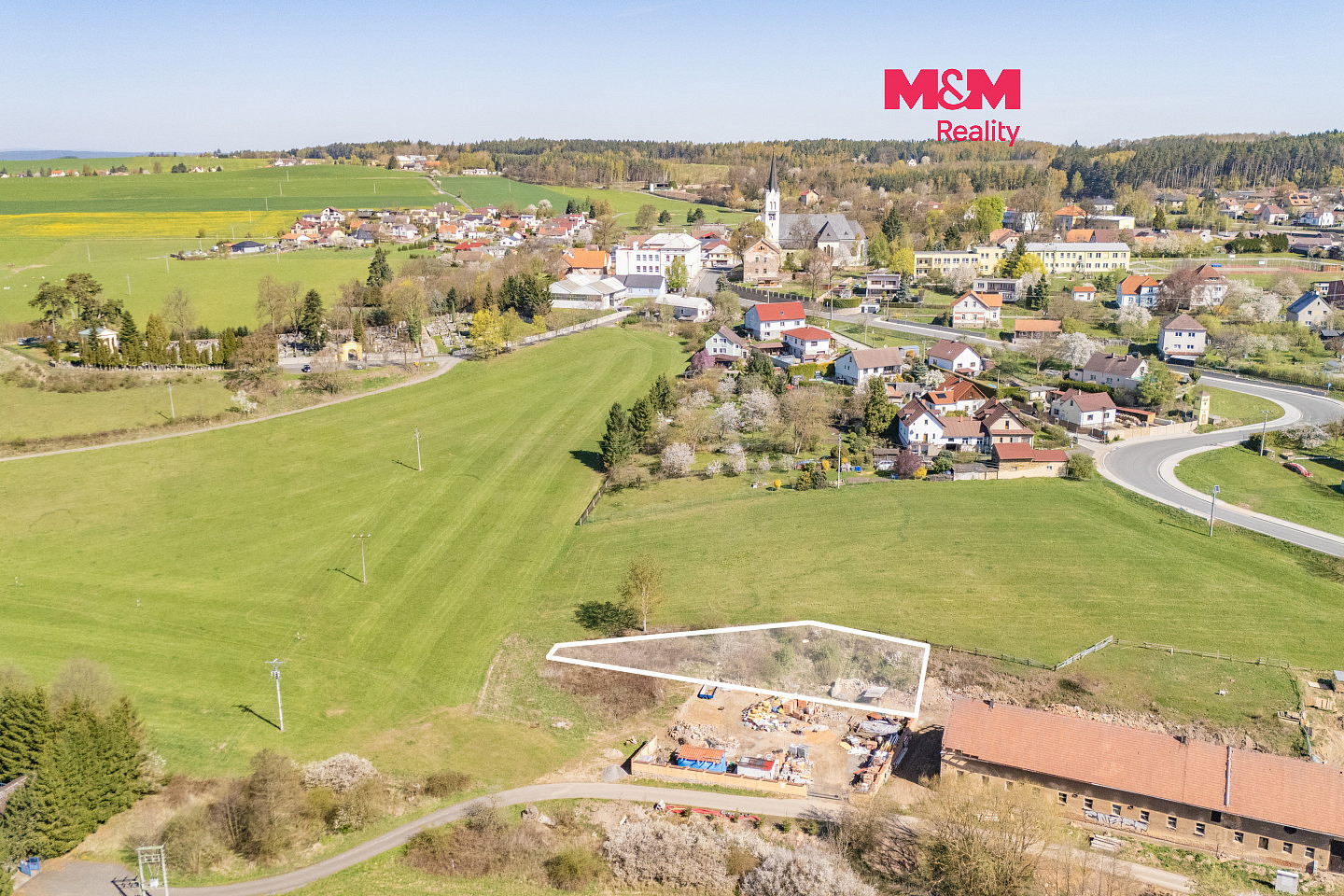 Prodej stavebního pozemku 775 m²