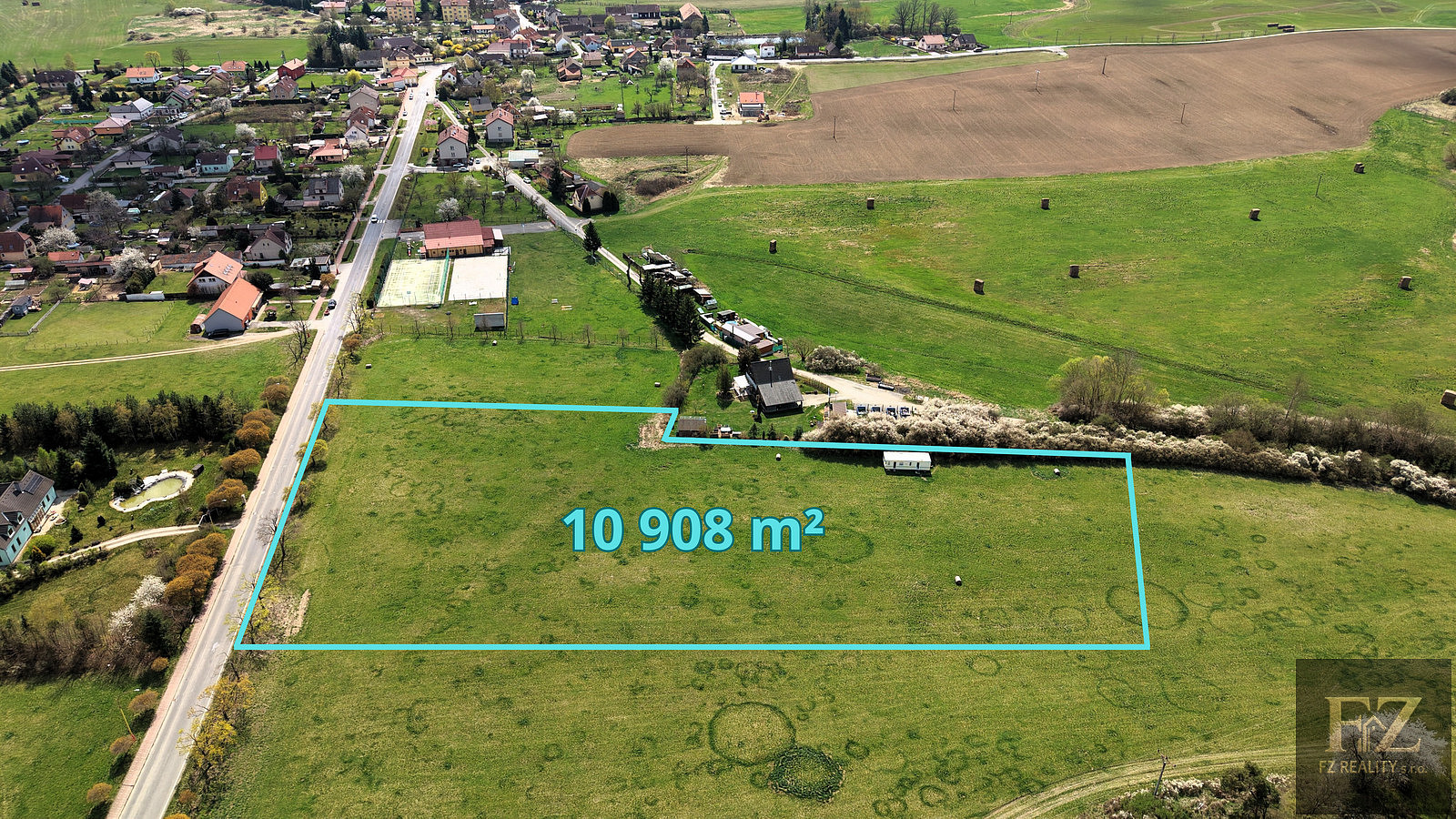 Prodej stavebního pozemku 10 908 m²