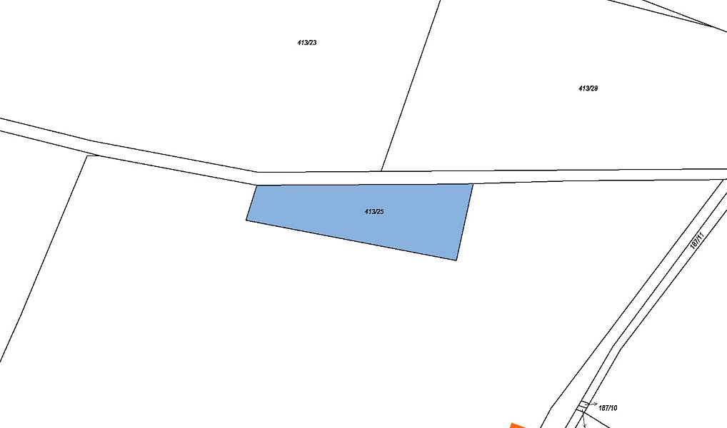 Prodej pole 393 m², Libědice – náhled fotky 2