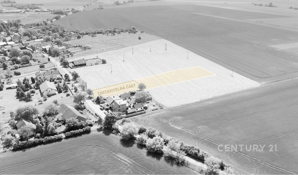 Prodej stavebního pozemku 5 553 m², Jizbice – náhled fotky 2