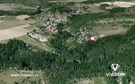 Prodej lesa 3 269 m², Sýkořice, okres Rakovník