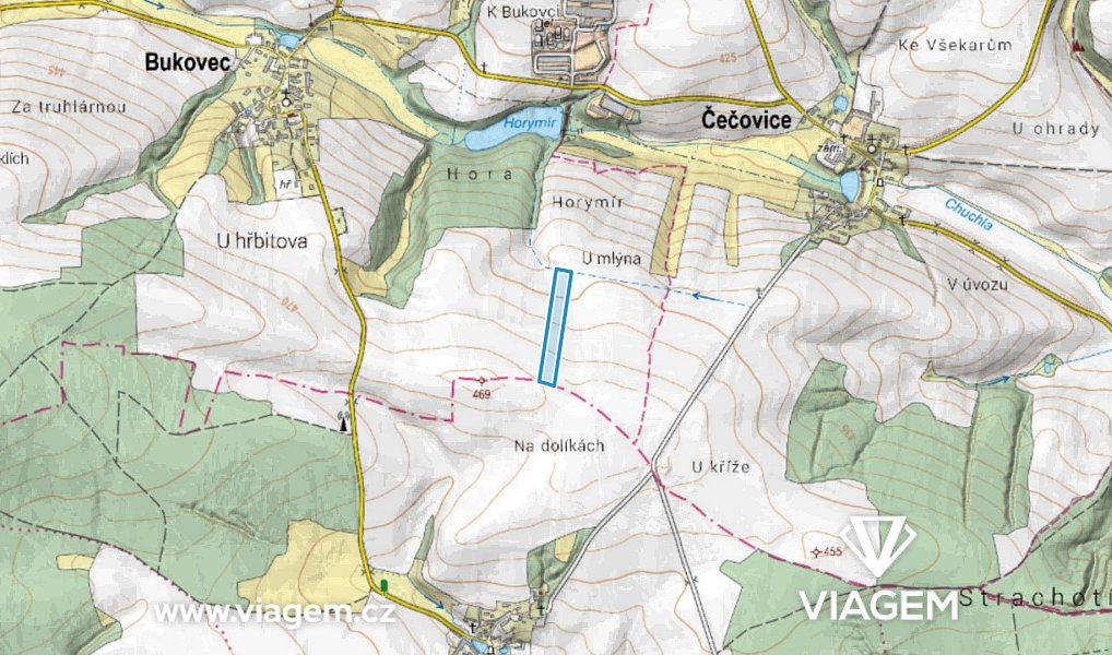 Prodej pole 20 940 m², Bukovec – náhled fotky 3