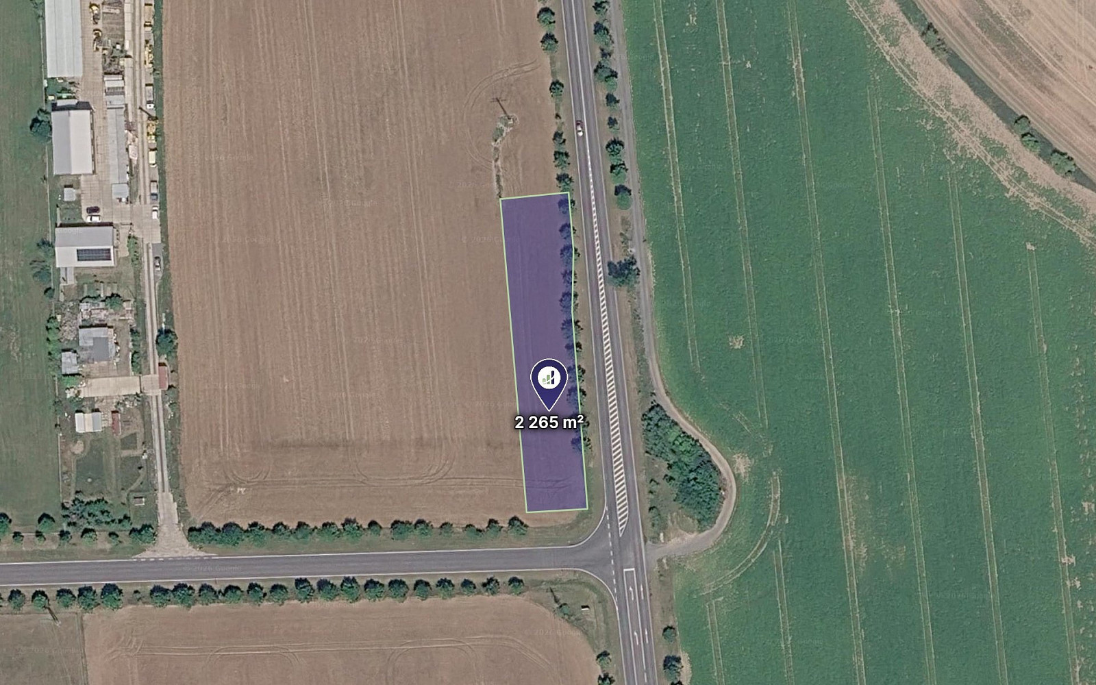 Prodej komerčního pozemku 2 265 m²
