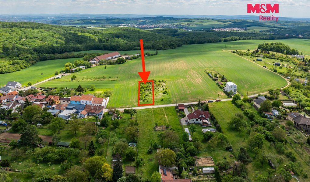 Prodej stavebního pozemku 1 172 m², Omice – náhled fotky 2