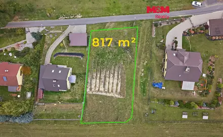 Prodej stavebního pozemku 817 m², Jakubovice, okres Šumperk