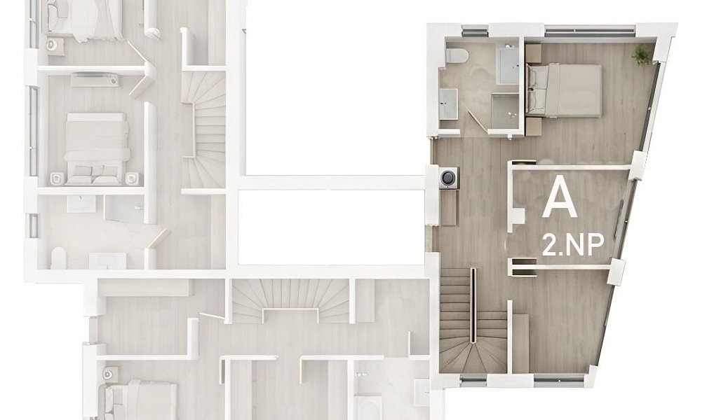 Prodej bytu 5+kk 108 m², Velké Přílepy – náhled fotky 14