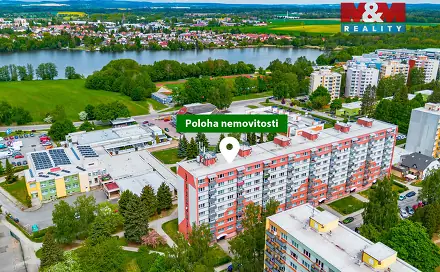 Prodej bytu 1+1 36 m², sídliště Vajgar, Jindřichův Hradec - Jindřichův Hradec III