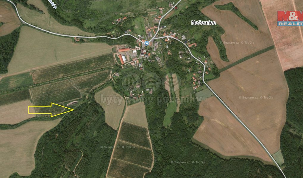 Prodej lesa 2 921 m², Tuchořice – náhled fotky 5