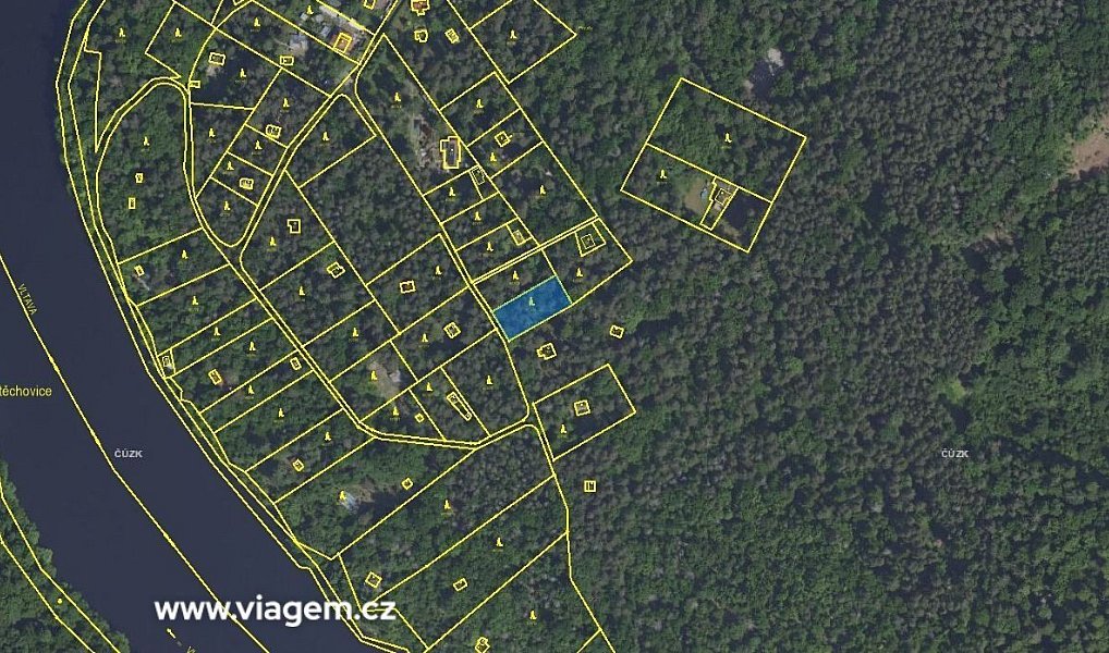 Prodej zahrady 446 m², Krňany – náhled fotky 2