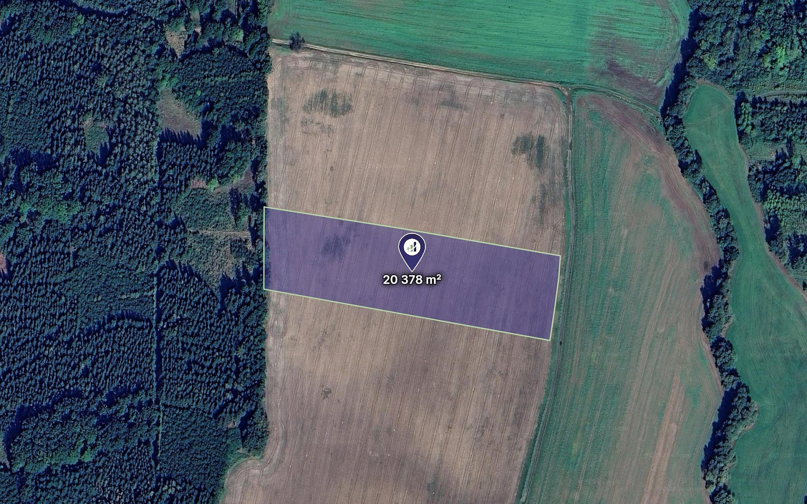 Prodej pole 20 378 m²