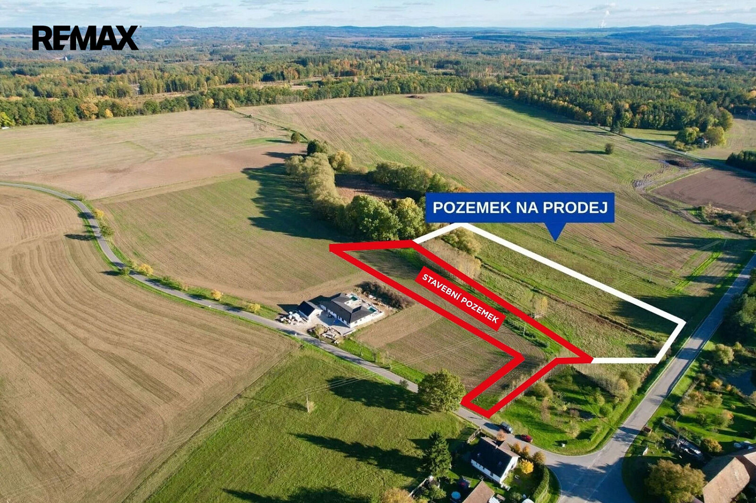 Prodej stavebního pozemku 10 928 m² – fotografie 4