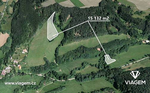 Prodej pole 1 261 m², Český Dub, okres Liberec