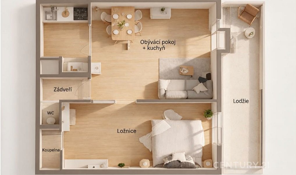 Prodej bytu 2+kk 43 m², Brno – náhled fotky 19