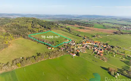 Prodej domu 170 m² s pozemkem 79 000 m², Záboří, okres České Budějovice