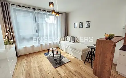 Pronájem bytu 1+kk 28 m², Sokolovská, Praha 8 - Karlín