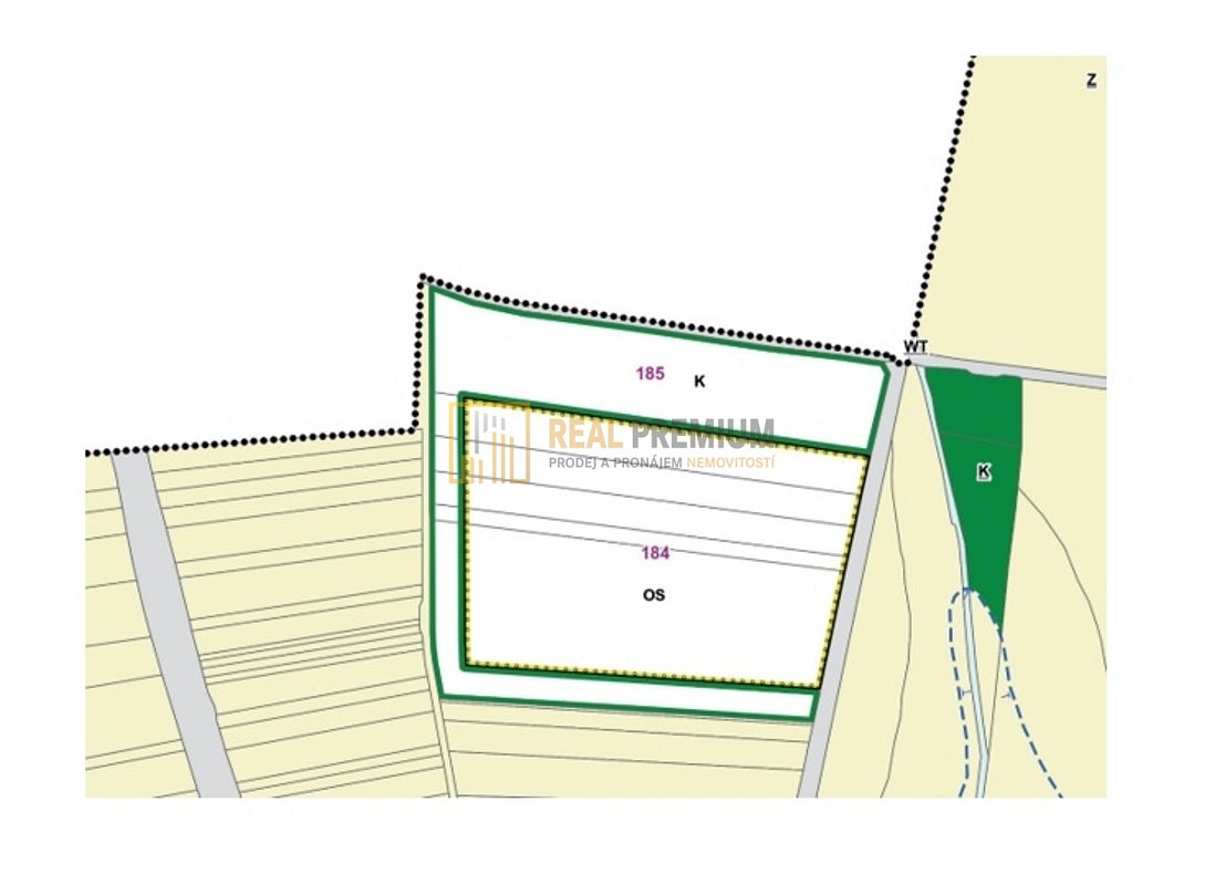 Prodej komerčního pozemku 96 599 m² – pohled 3