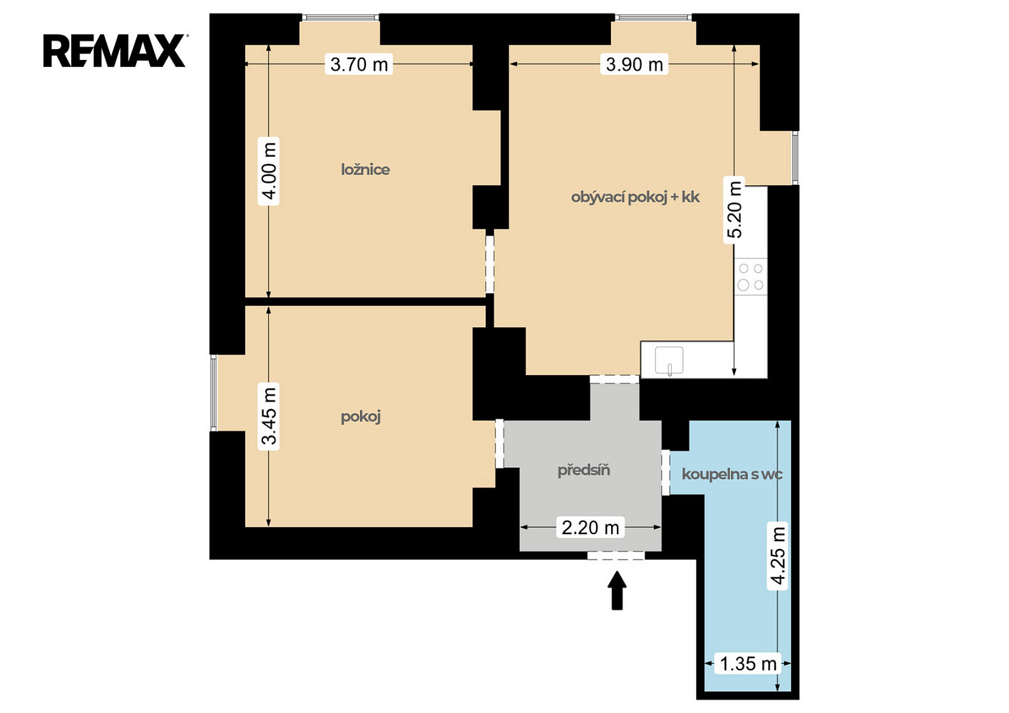 Prodej bytu 3+kk 61 m² — photo 3