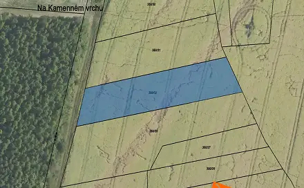 Prodej pole 398 m², Rosovice, okres Příbram