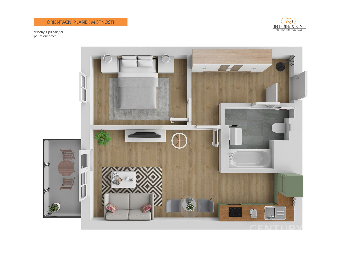 Prodej bytu 2+kk 47 m² — photo 4