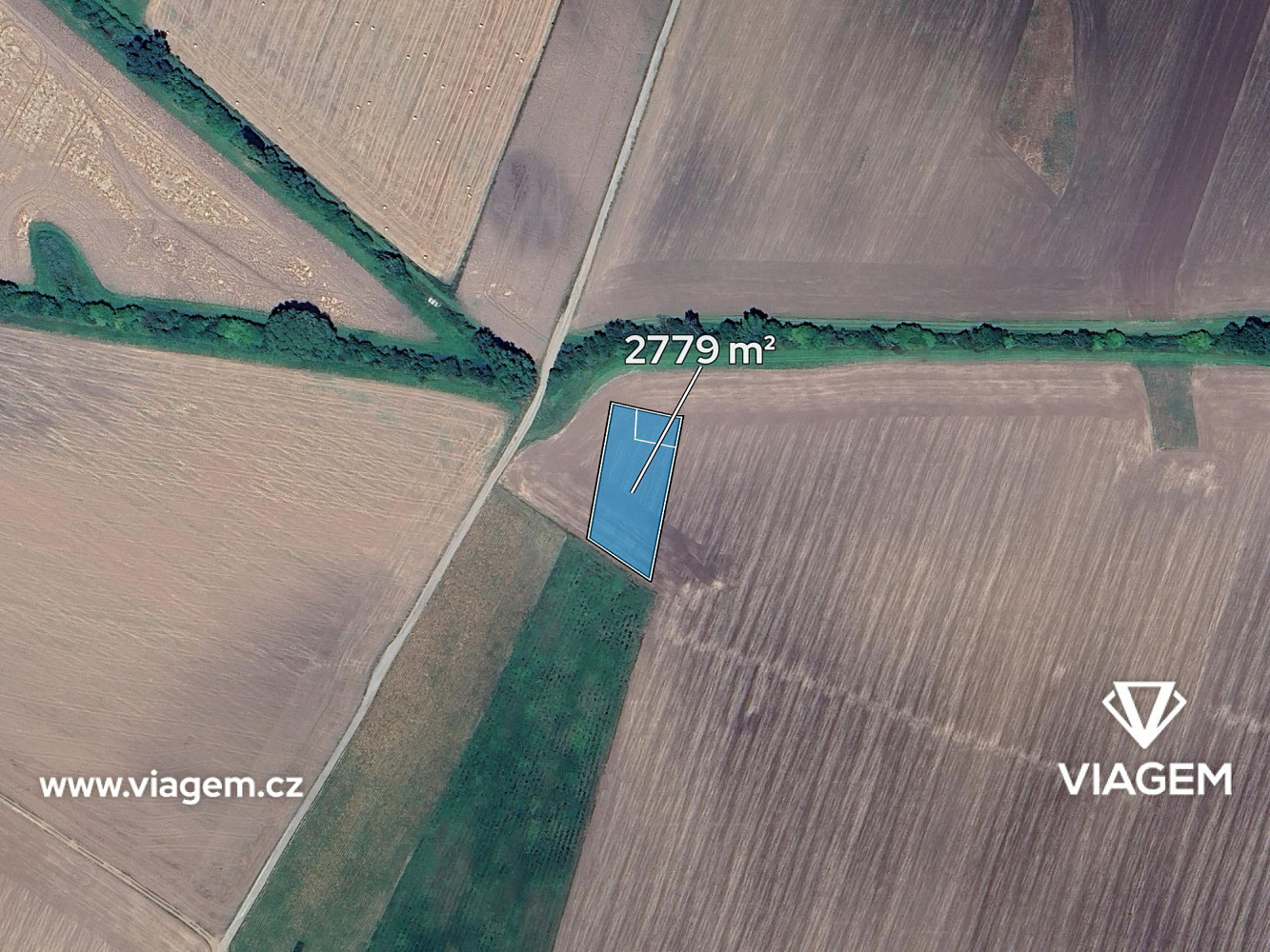 Prodej pole 2 779 m² – fotografie 2