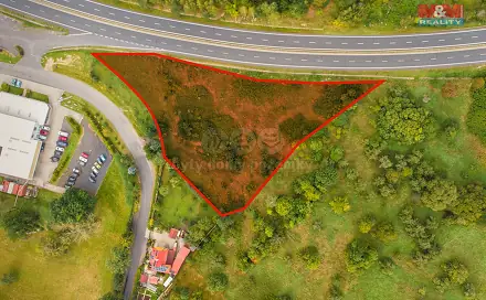 Prodej komerčního pozemku 4 612 m², Dalovice - Všeborovice, okres Karlovy Vary
