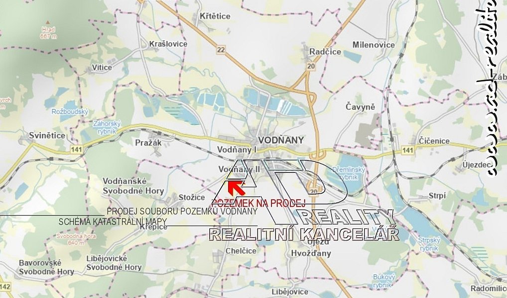 Prodej pole 3 872 m², Vodňany – náhled fotky 13
