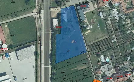 Prodej stavebního pozemku 574 m², Žabčice, okres Brno-venkov