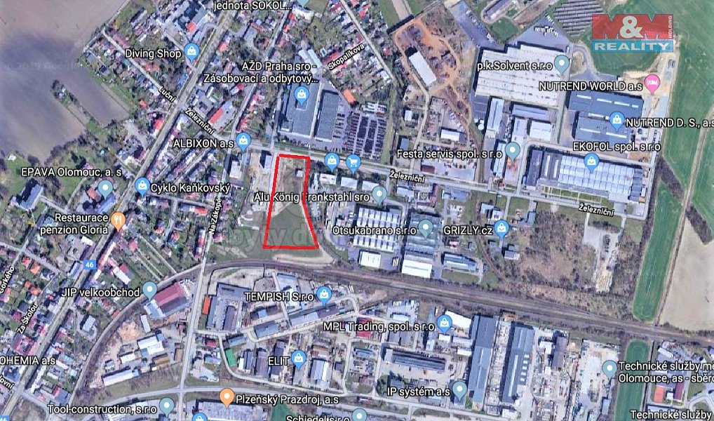 Prodej stavebního pozemku 590 m², Olomouc – náhled fotky 10