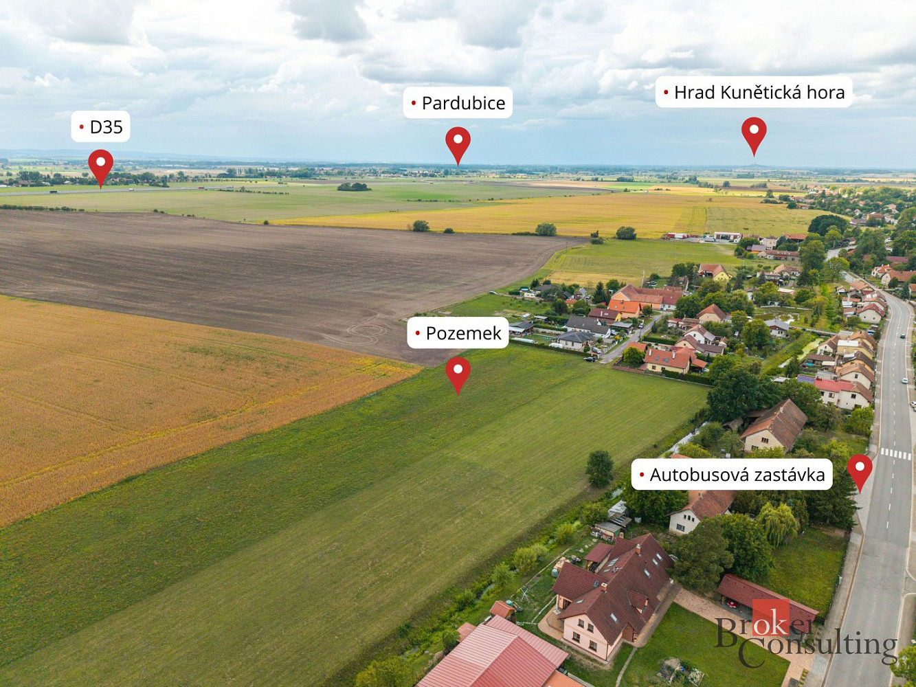Prodej stavebního pozemku 5 502 m² – fotografie 4